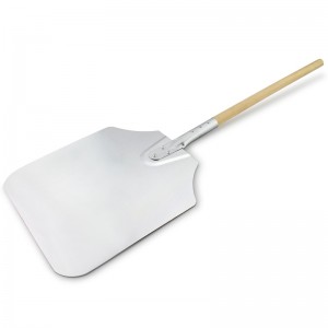 Mâner din lemn 12nch/14inch/16inch aluminiu pizza pizza pizza cu lopată pizza spatula pizza