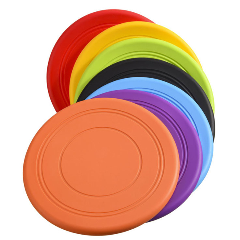 DISC DISC DISC DISC Silicon Puppy Flyer Jucărie moale Dog Floating Faropator Indestructibil React Faster Antrenament Jucării Interactive pentru mici Puppy Puppy Sport în aer liber Jucării sportive