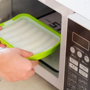 Molde de cârnați din silicon antiaderent pentru câini calzi de casă, hot dog, BPA Free, cuptor și cuptor cu microunde sigure