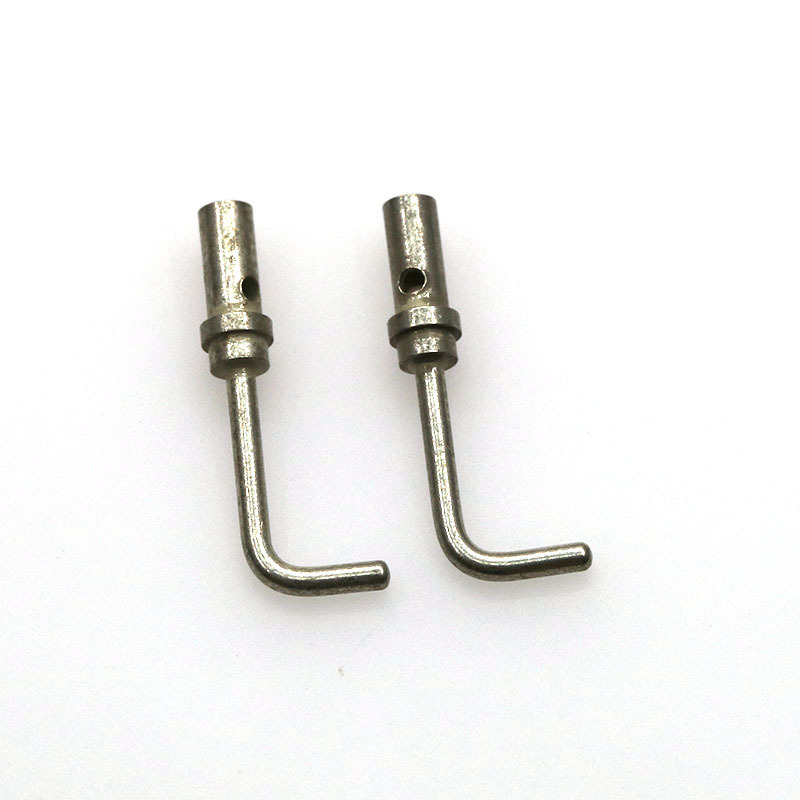 Plug de priză din alamă&Pin --- Endingul unghiului drept