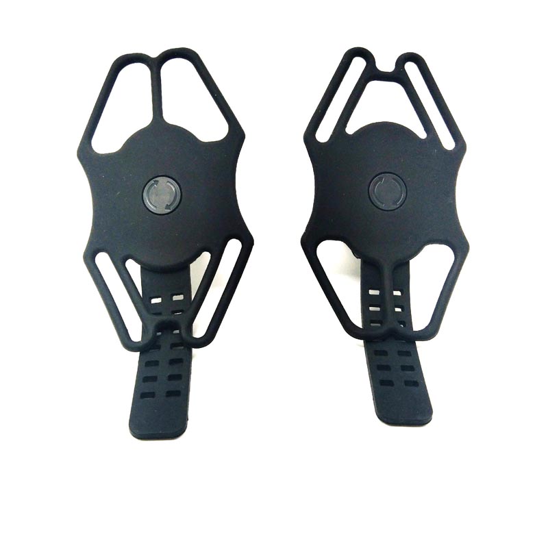 Suport pentru telefon pentru biciclete siliconice, [360 ° rotație rezistentă la șoc] suport pentru telefon pentru biciclete, suport de telefon cu motocicletă din silicon universal, compatibil cu iPhone 14 13 12 11 Pro Max,