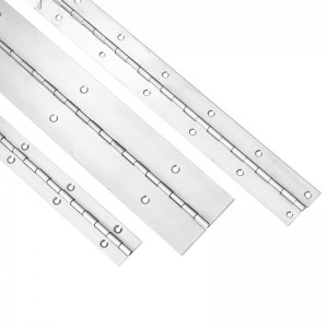 Dimensiune standard balamală lungă 304#72 \'\' Piano din oțel inoxidabil balamală cu balamale cu rând continuu, balamală pentru pian