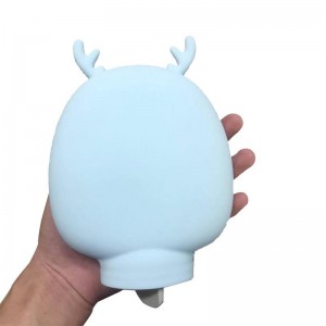 Sticlă de termos din silicon, sticle de apă caldă pentru ameliorarea durerii, crampe menstruale, gât și umeri, pachet cald și rece pentru terapie caldă și rece și mai caldă pentru picioare, Silicon Termos cu capac moale