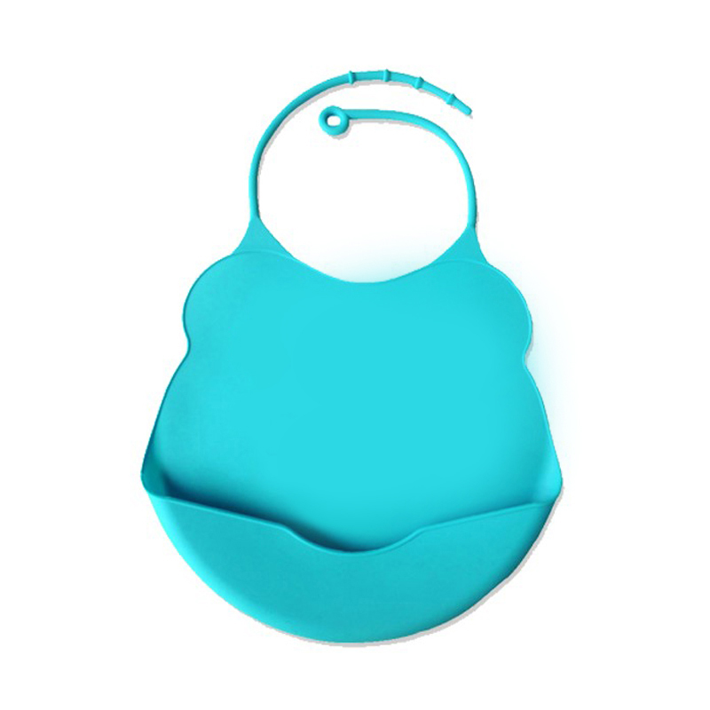Salopete pentru copii, copii siliconici \\\\\\\\\\\\\\, salopete drool pentru copii ușor de curățat pentru a hrăni Snacks Bag Fallen Collection, silicon moale reglabil