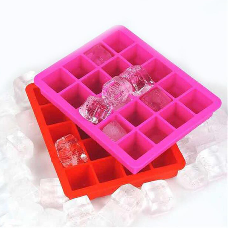 20 de mucegai de cuburi de gheață, tavă de gheață din silicon de calitate alimentară, cocktail băutură cu cub de gheață, ușor de curățat BPA gratuit