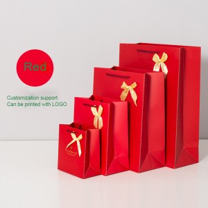 Geantă de hârtie cadou colorată