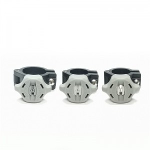 Gata de montare a conductelor de înaltă calitate plastic plastic cu jet rapid ventilator plat duza de pulverizare, cu eliberare rapidă plastic de comutare a clipului