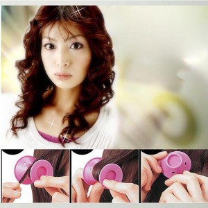 Fără ondulatoare de încălzire la căldură, unelte de curling din siliconie, fără încălzire, fără deteriorare a părului, ușor de curățat