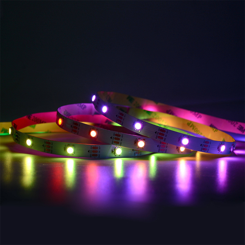 WS2812B 30leds/m rgb digital Brâu