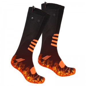 Baterie lavabilă 7.4V Baterie reîncărcabilă Șosete electrice pentru sporturi de iarnă în aer liber