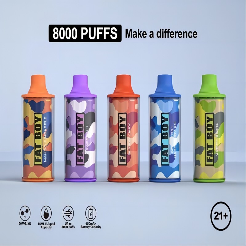Elfworld Reload 8000 Puffs Fluum Vape Juice E Liquid Voltbar Type-C VAPE de unică folosință Reîncărcat