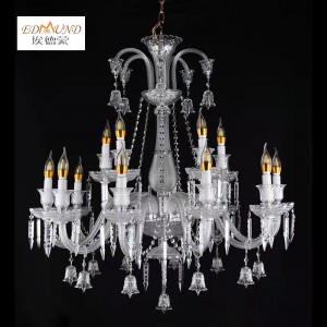 1305-10+5 Decorare de lux Modern Crystal Chandelier