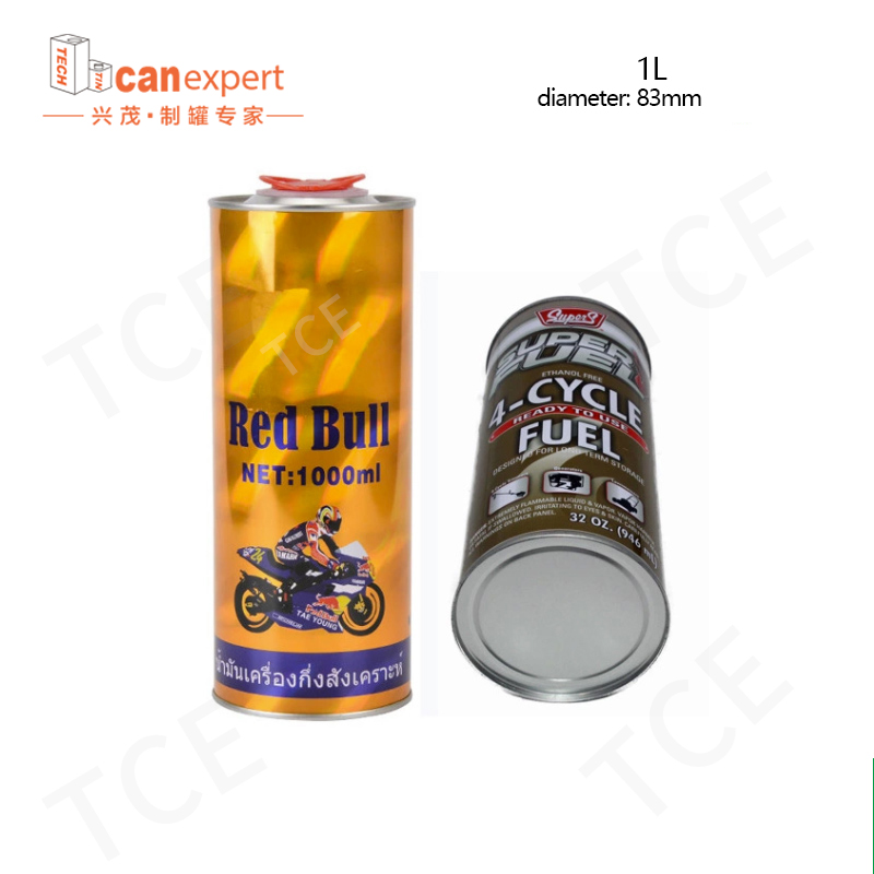 NOU STIL CILINDRIC MAZĂ CILINDRALĂ COTABIL DE UNILE LUBRICAȚIE CAN CAZĂ DE TIN