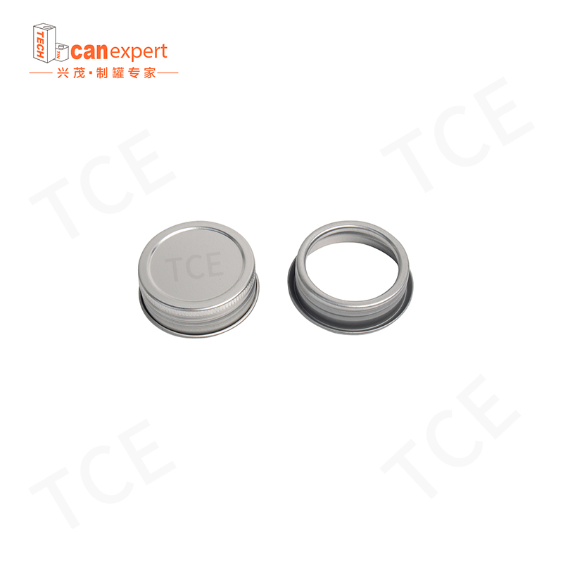 TCE- Factory Direct Metal poate înșuruba gura de 42 mm Diametru 0,25 mm Capac cu șurub cu grosime de grosime