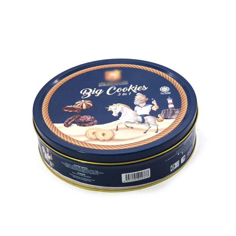 TCE- Produs de vânzare la cald Cilindric Cilindric poate mânca Biscuitul metalic de înaltă calitate