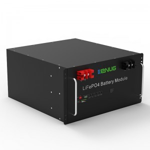 Montat pe raft 48V 100/150 200AH LIFEPO4 Aparate de acasă Stackable RS232/RS485/CAN Comunicare Baterie cu ioni de încărcare rapidă