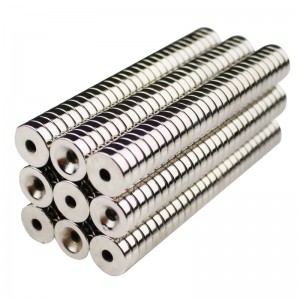 Magnetul cilindric al găurilor de cap