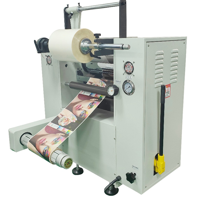 XHM350A-J ROLL PENTRU ROLL Etichetă la strat de căldură Mașină laminată (corectare)