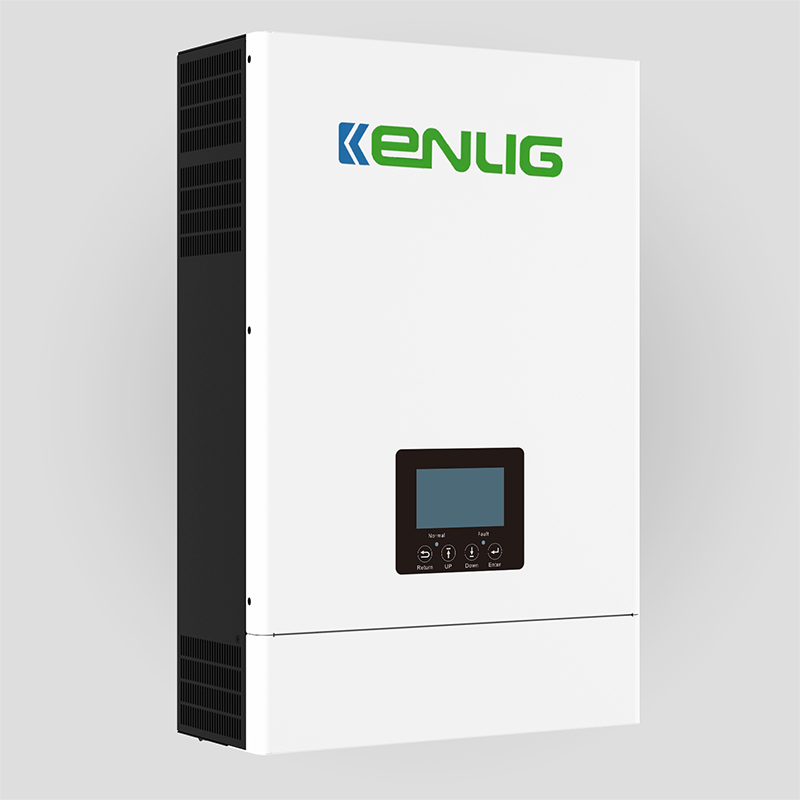 Kenlig, multifuncțional de înaltă frecvență, undă sinusoidală pură invertor solar off-grid 5KW 5KW Invertor de stocare a energiei hibride