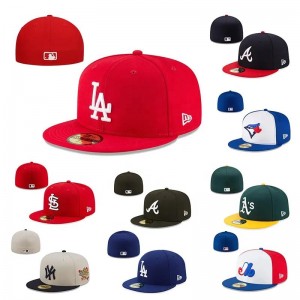 Controlul cu ridicata Gorras Blank Baseball Custom Baseball cu logo -ul de broderie