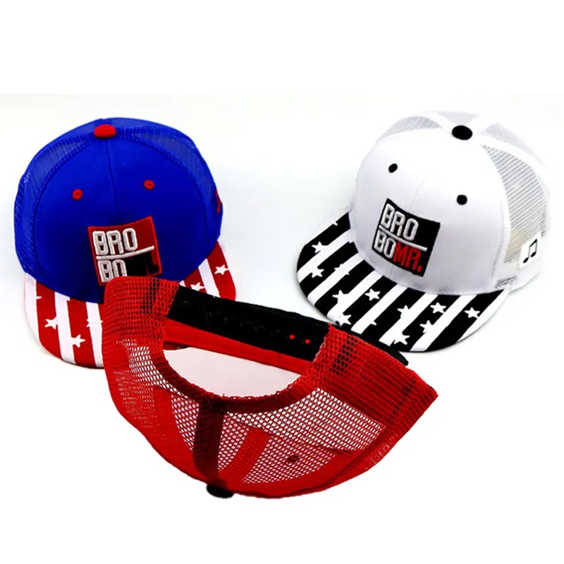 Personalizat 3D broderie casquette de hip hop Sapca sport Pălărie de baseball New Vintage cap era a frame mesh Snapback Cap