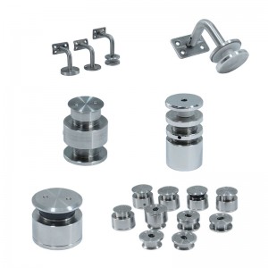 Accesorii pentru balustrade din oțel inoxidabil Accesorii pentru balustrade și scări din sticlă Produse