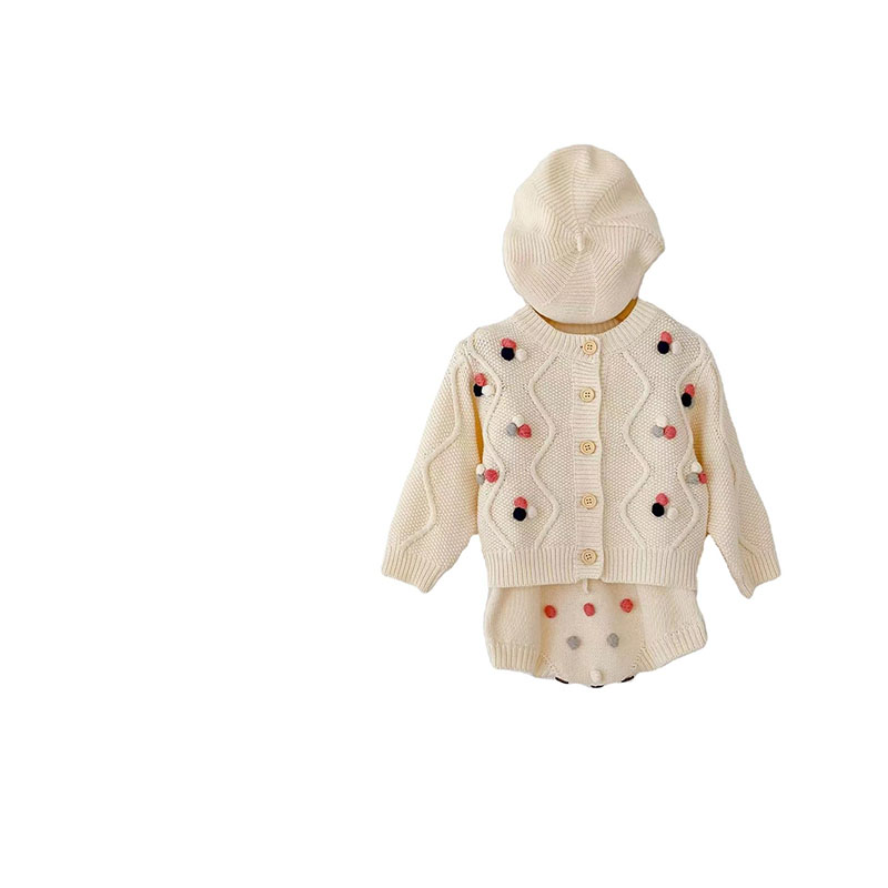 Costum pentru copii de primăvară și toamnă pentru bărbați și femei mici, costum de târâre a mingelor de blană