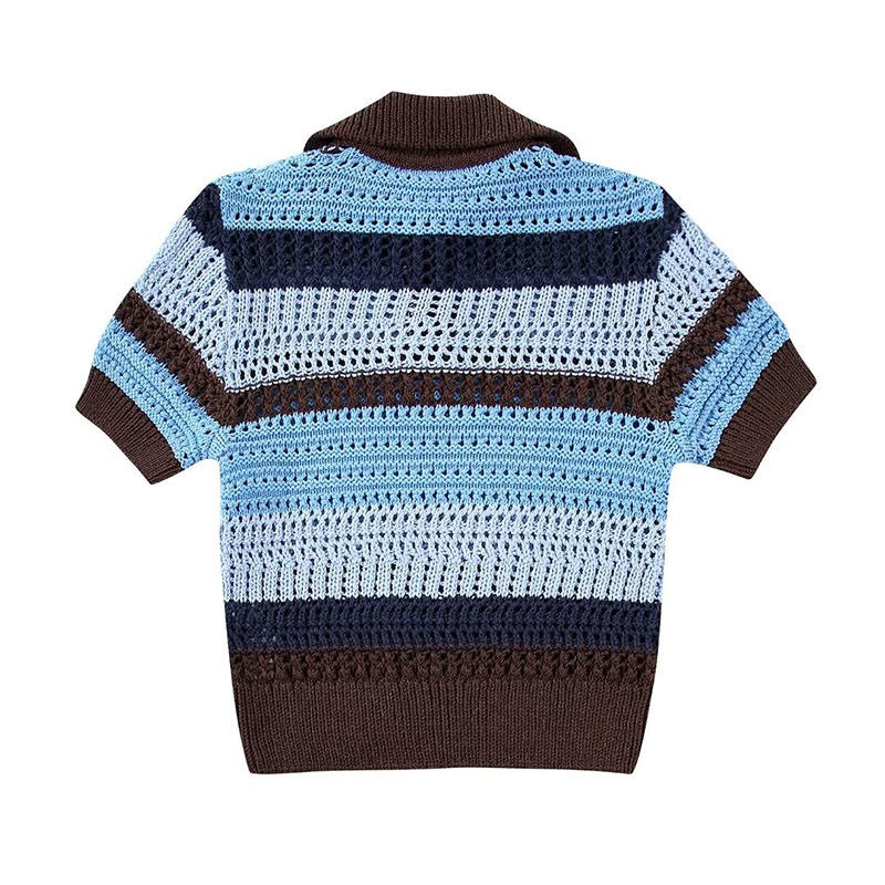 Femei de primăvară de vară moda Jacquard pluul tricotat cu plasă