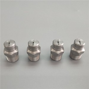 Șaibă de înaltă presiune ventilator plat duza duzei de apă din oțel inoxidabil jet de pulverizare