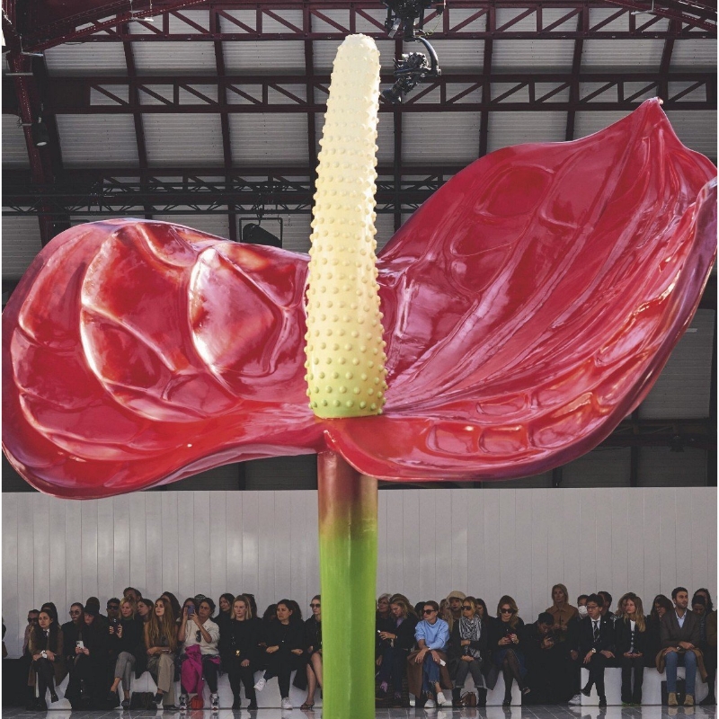 Floare tridimensională \\\\ decorare dimensionalănthree/red/craft/loewe