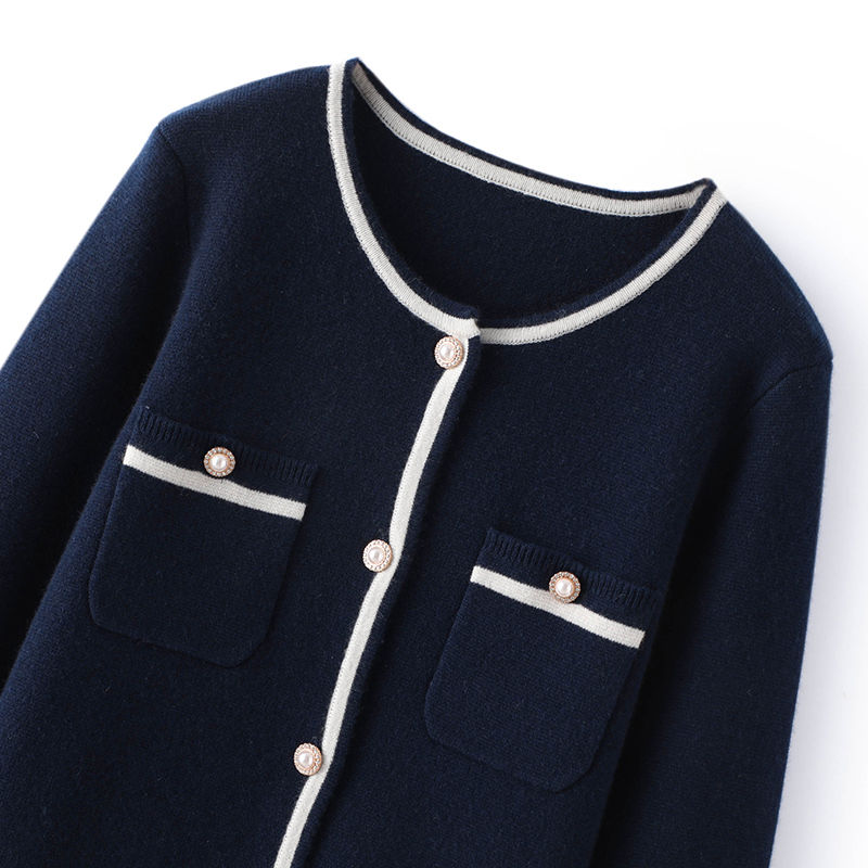 Femei cu mânecă lungă 100% CADIGAN CARDIGAN PUNRĂ PURĂ PURĂ PURĂ CASHMERE OFICIA GACEA CONSTRUCTIVE CONSTRUCTIABILE