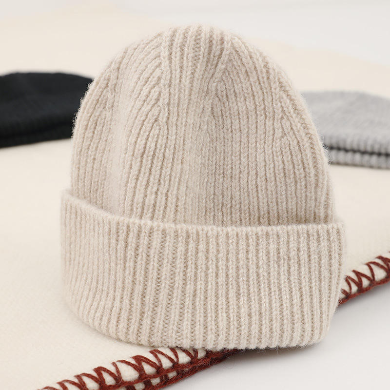 În aer liber, unisex solid moda tricotat cu manșetă scurtă marinar de marinar beanie craniu beanie pălărie de iarnă