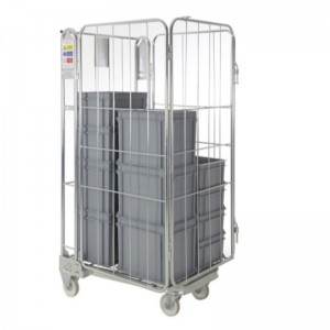 Recipient cu rulouri cu 4 fețe