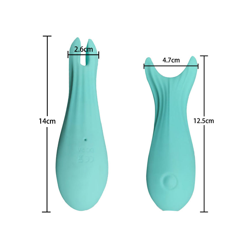 Bagheta vibratorului de suliță pentru jucării sexuale pentru adulți (furculiță verde de pește mare)