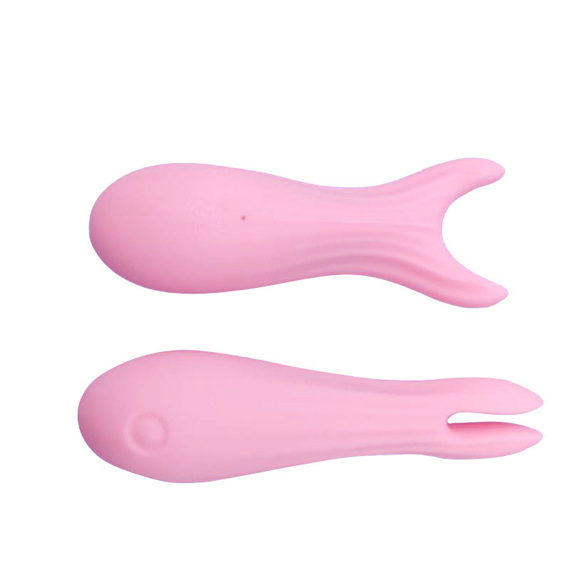 Bagheta vibratorului de suliță pentru jucării sexuale pentru adulți (furculiță roz de pește mic)