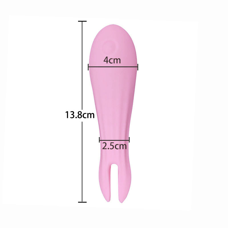 Bagheta vibratorului de suliță pentru jucării sexuale pentru adulți (furculiță roz de pește mic)
