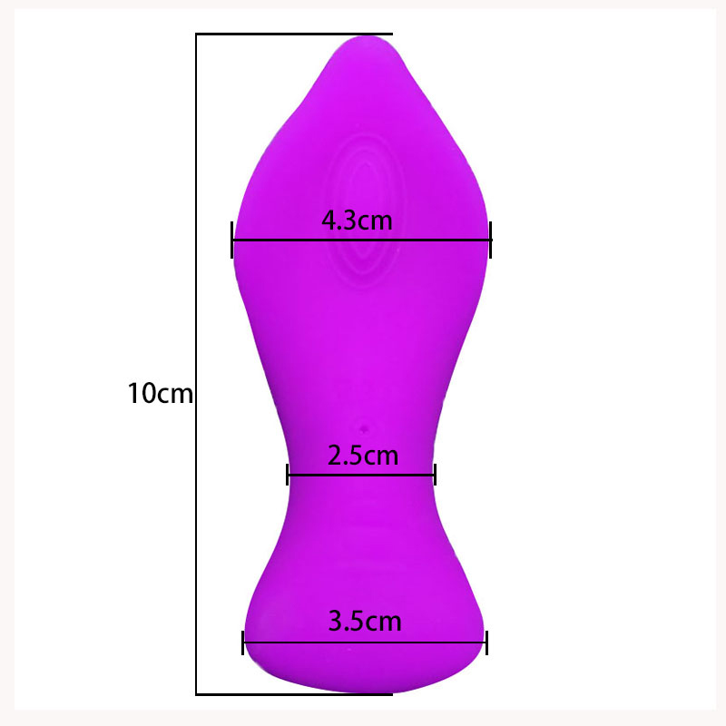 Bagheta vibratorului de suliță pentru jucării sexuale pentru adulți (limbă violet)