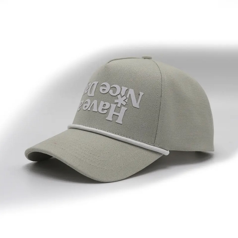 Men \\ s Hat Canvas 5 Panel Custom 3D Baseball Cap Cap
