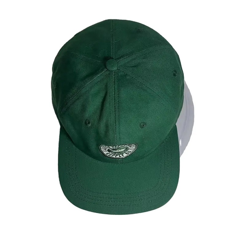 broderie de modă de bumbac personalizată moalenestructurată cu 6 panouri plane plate pălărie cu capac snapback