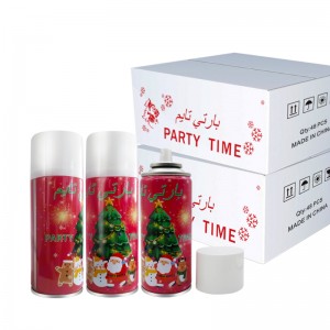 Moda Fashion Non-Flamable Foam Spray de zăpadă pentru ziua denaștere