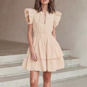 Fusta de tort slim scurt europeană și americană și americană