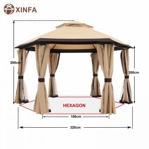 10 \\\\ \'x10 \\\\\' Gazebos pentru terase