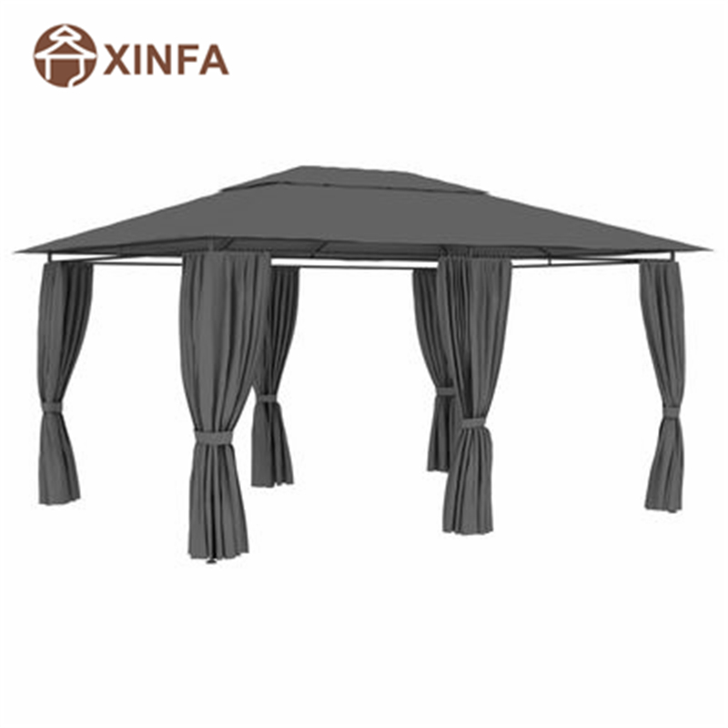 ALUMINUBRACKET Backyard Pop Up BBQ Pergolas și Gazebos în aer liber cu perdele
