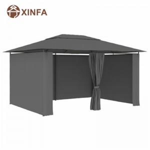 ALUMINUBRACKET Backyard Pop Up BBQ Pergolas și Gazebos în aer liber cu perdele