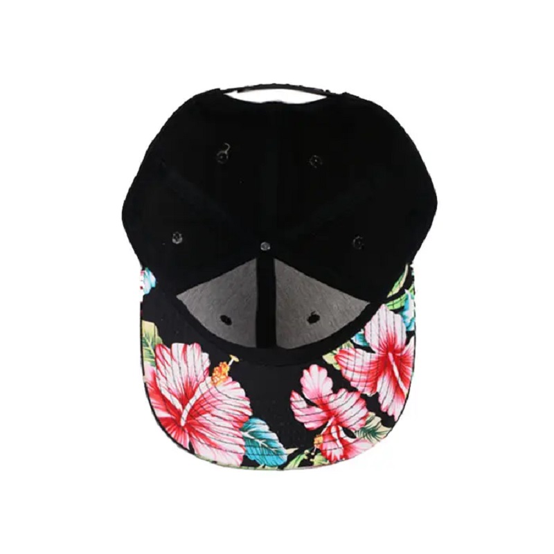 Amuzant OEM 100% poliester subbrimă de broderie tropicare tropică 2 tonuri capac snapback