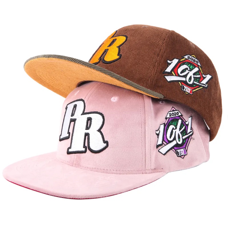 Broderie 3D personalizată de înaltă calitate Snapback Cap Hip Hop Baseball Hat montată