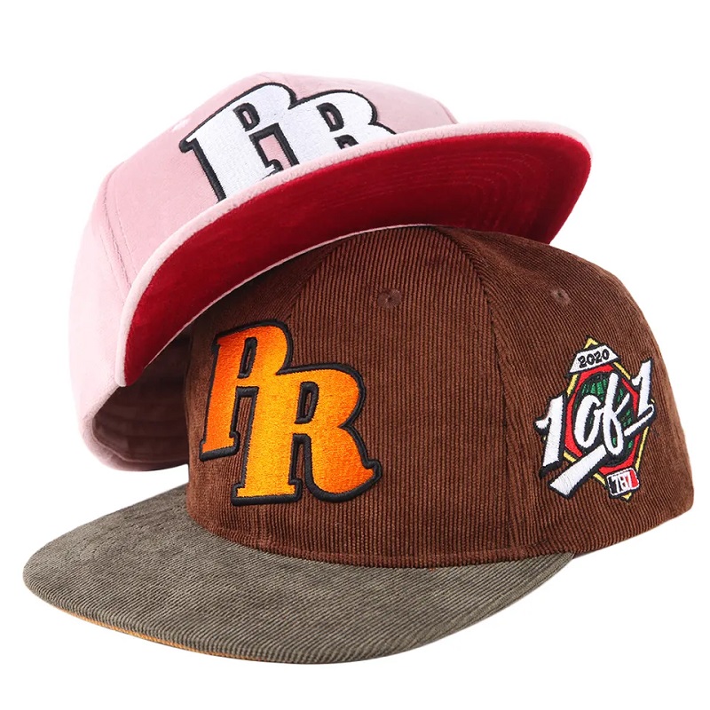 Broderie 3D personalizată de înaltă calitate Snapback Cap Hip Hop Baseball Hat montată