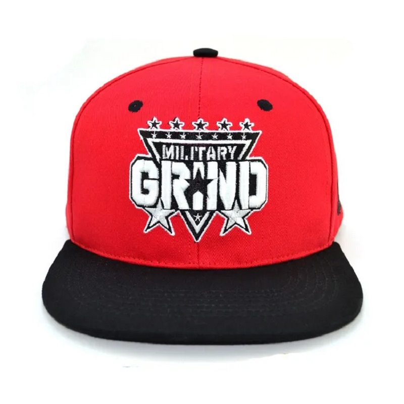 Angros China Furnizor China Custom Flat Brodered Snapback Cap Bat