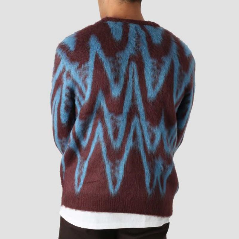 Pulover cardigan de înaltă calitate, modelat de înaltă calitate Jacquard Design Men \\