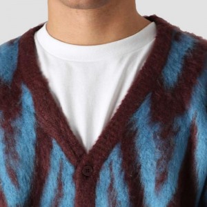 Pulover cardigan de înaltă calitate, modelat de înaltă calitate Jacquard Design Men \\\\